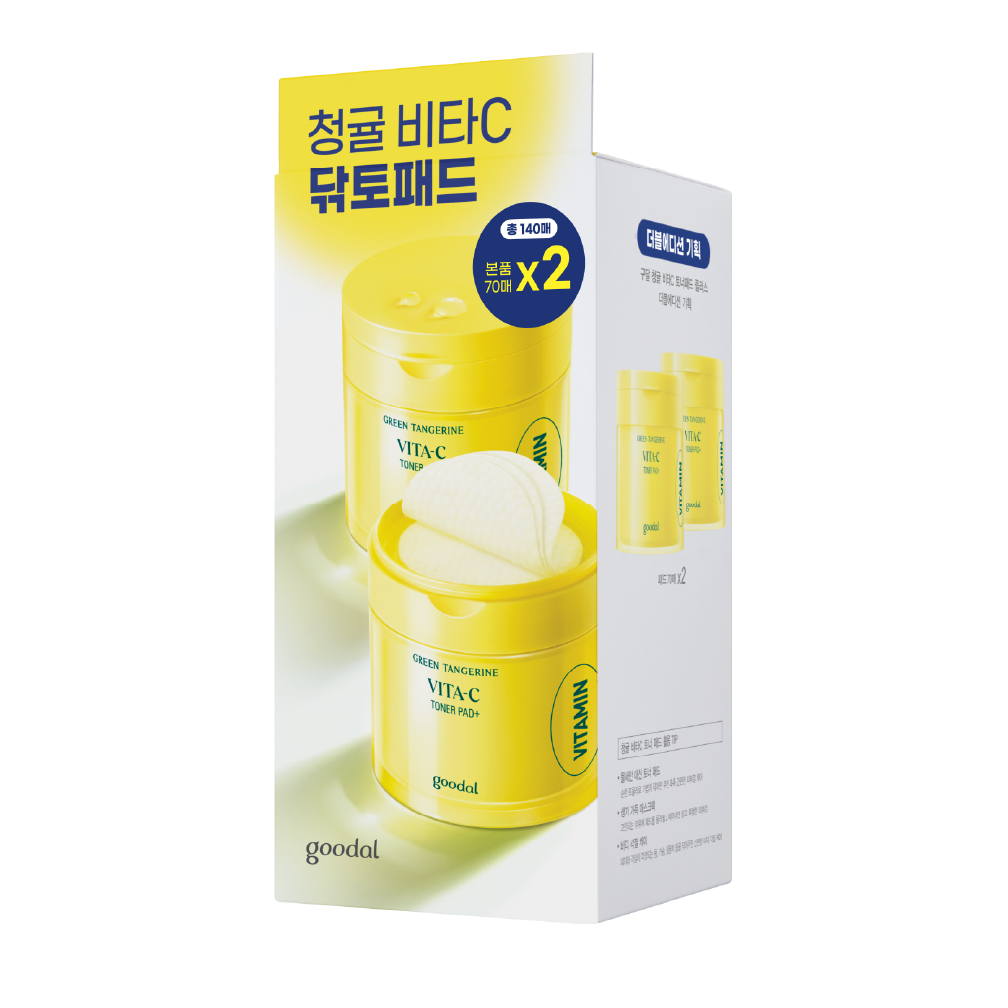 GOODAL Green Tangerine Vita C Toner Pad Plus
