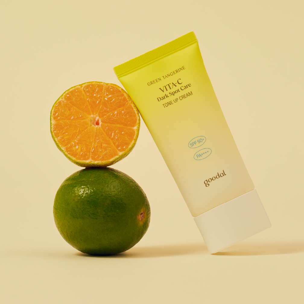 GOODAL Green Tangerine Vita C Dark Spot Tone Up Cream
