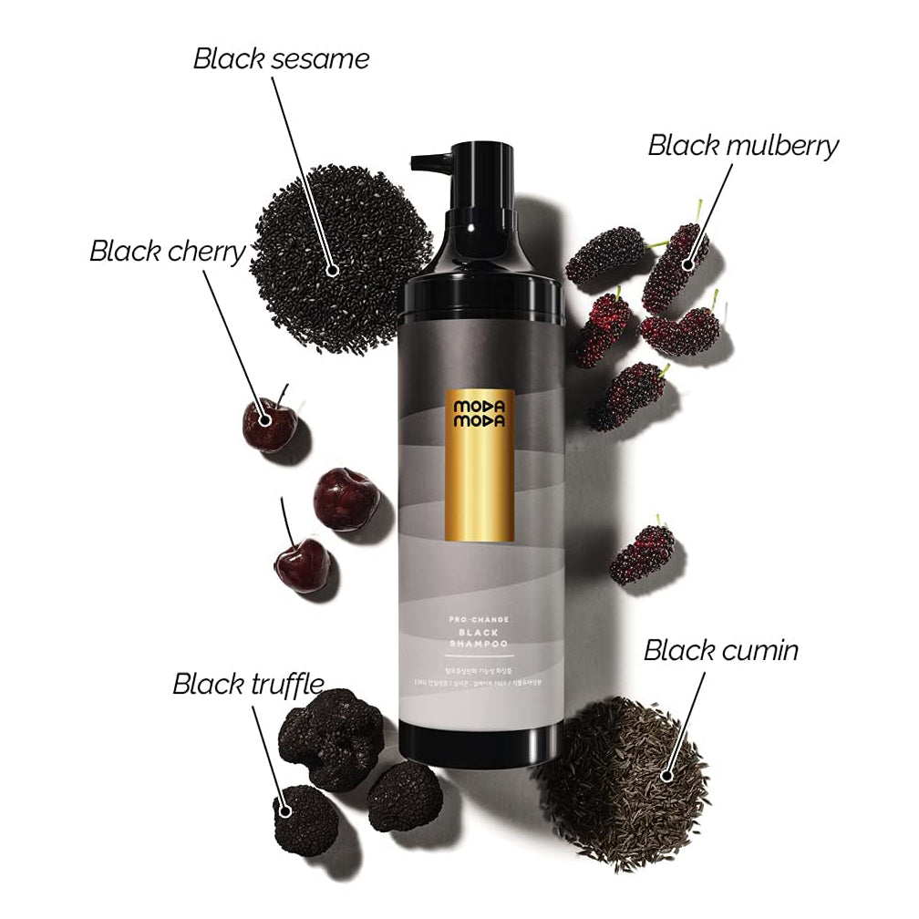 MODA MODA Pro-Change Black Shampoo 3