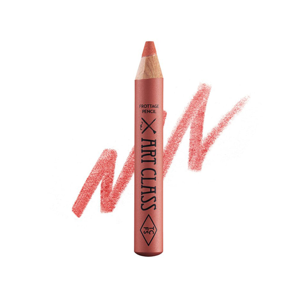 TCFS Artclass Frottage Pencil sunset