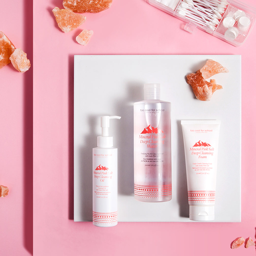 TCFS Mineral Pink Salt Deep Cleansing Oil 2